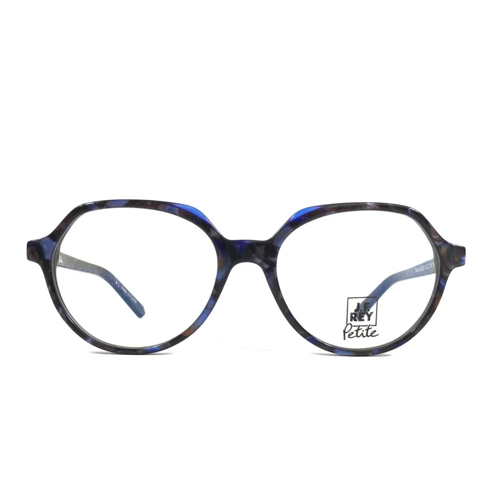 J.F. Rey Petite Eyeglasses Frame PA104 9520 Blue Tortoise Brown Gray 50-16-140